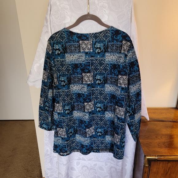 BUY 3, get 1 FREE (SEE DETAILS), Sagharbor Blouse - (313) - Picture 5 of 6